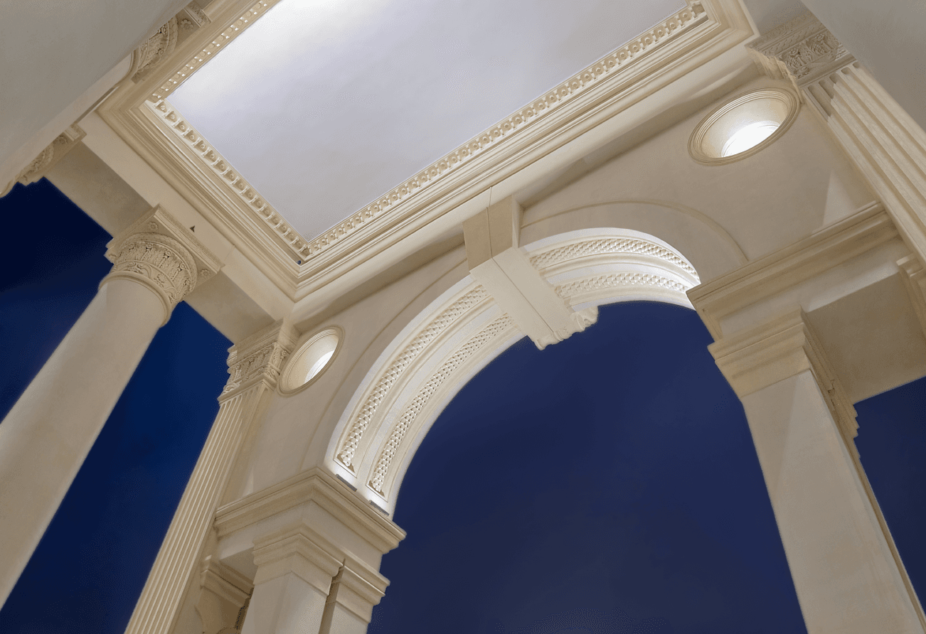 Арка Южного входа ВДНХ - проектирование освещения от компании Световые Технологии