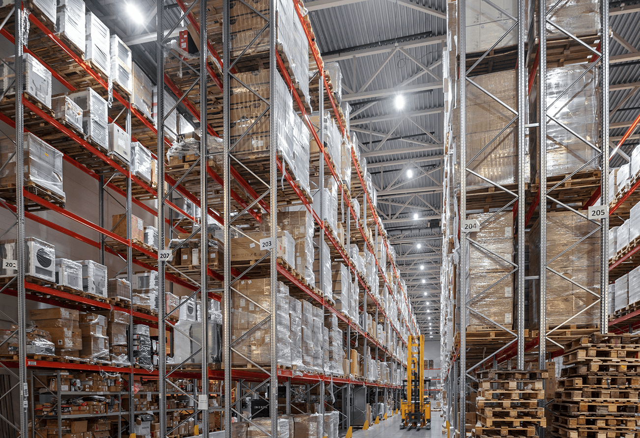 Складское здание ООО "Офис Риэлти" - проектирование освещения от компании Световые Технологии