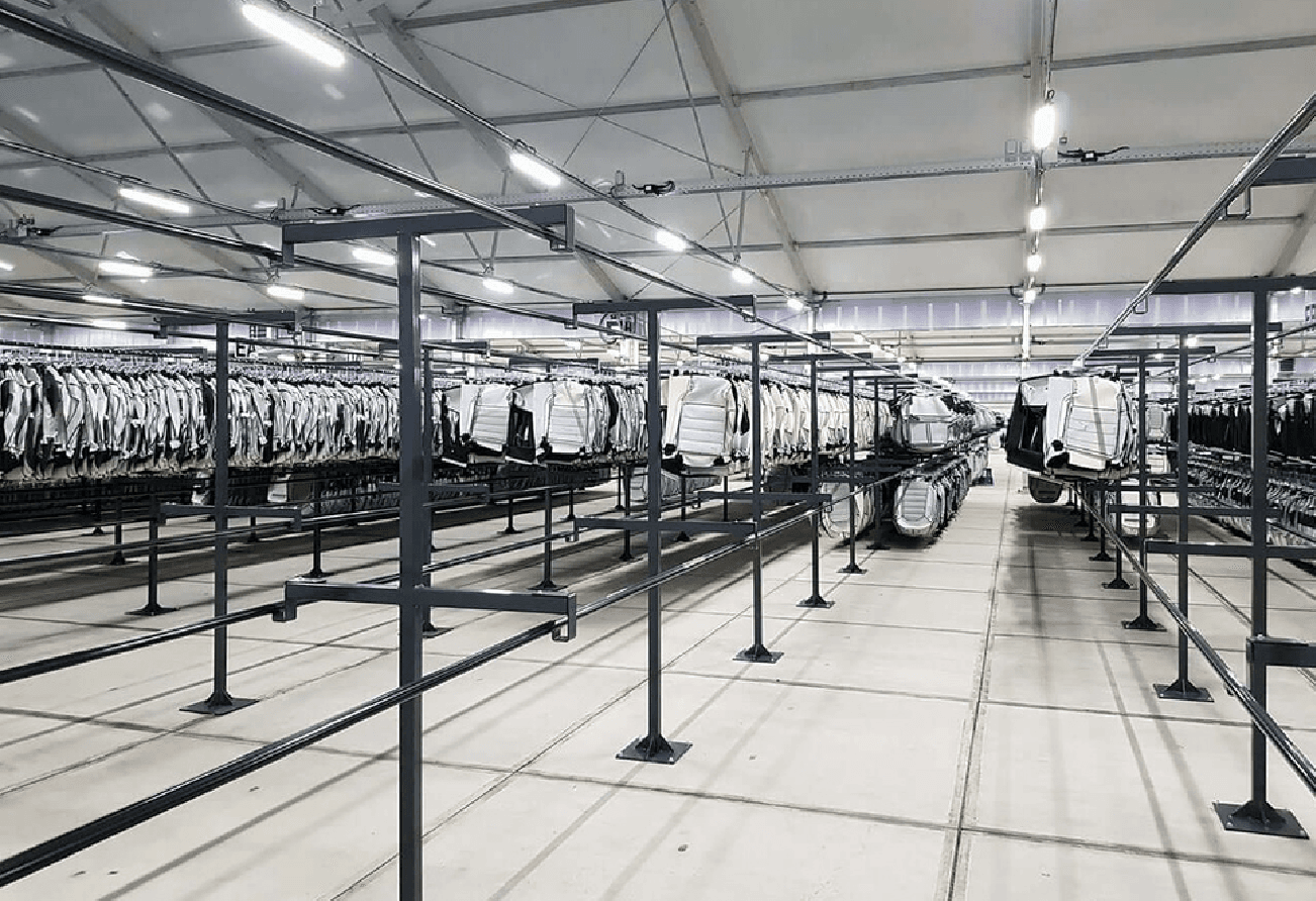 Завод Volkswagen - проектирование освещения от компании Световые Технологии