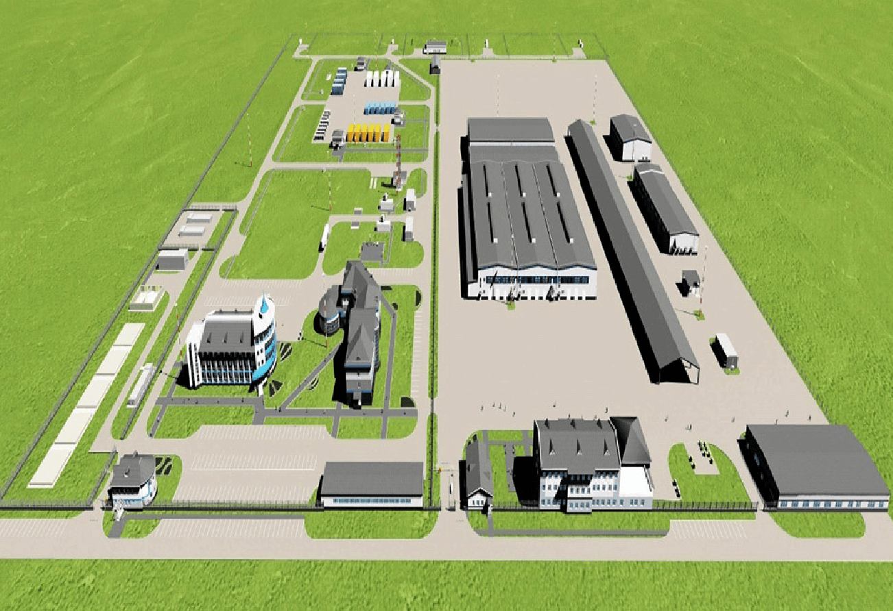 Логистический центр ПАО «Газпром» - проектирование освещения от компании Световые Технологии