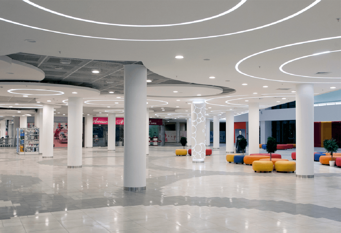 Многофункциональный центр «MARI» - проектирование освещения от компании Световые Технологии