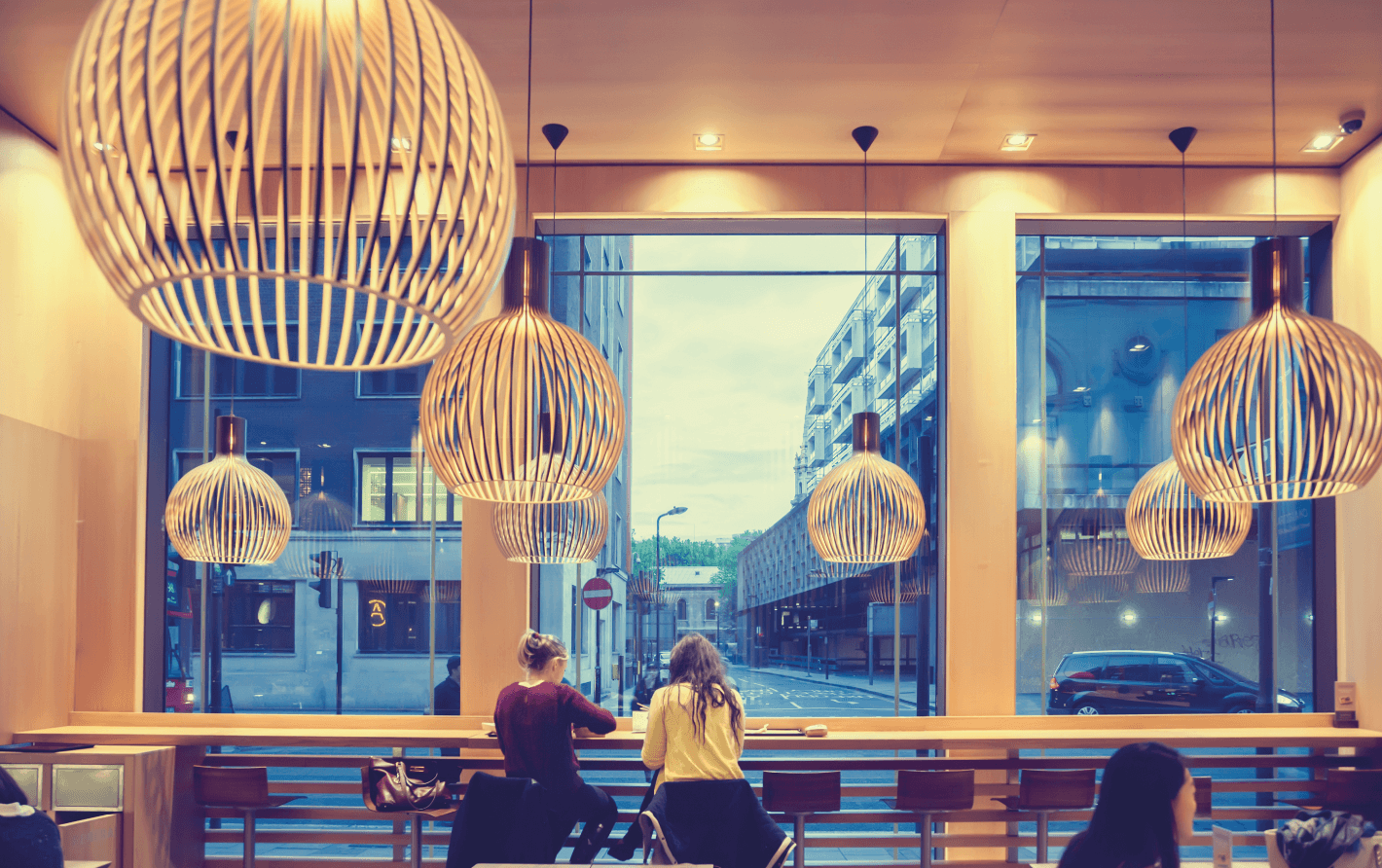 cafeteria - проектирование освещения от компании Световые Технологии