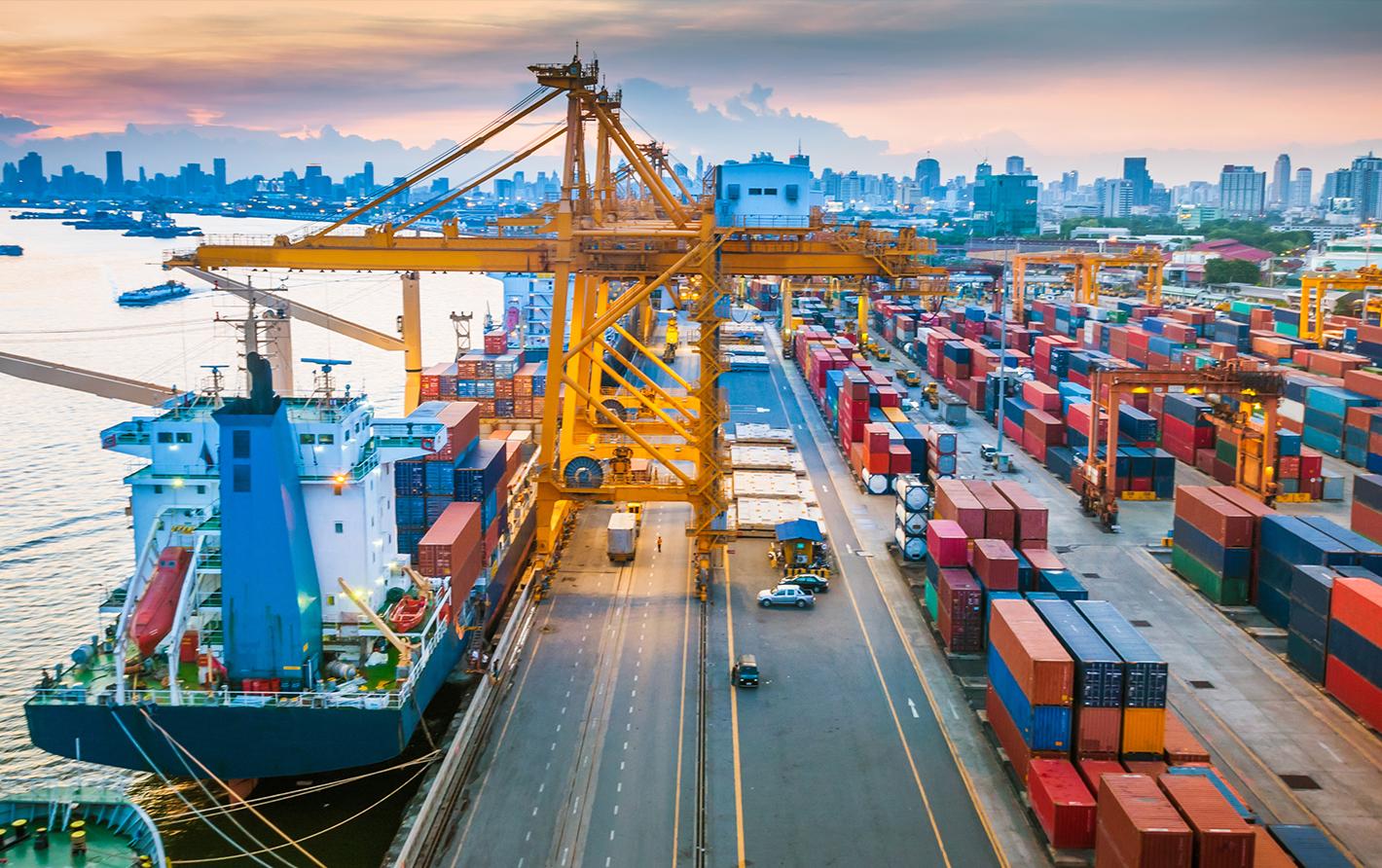 порты - проектирование освещения от компании Световые Технологии