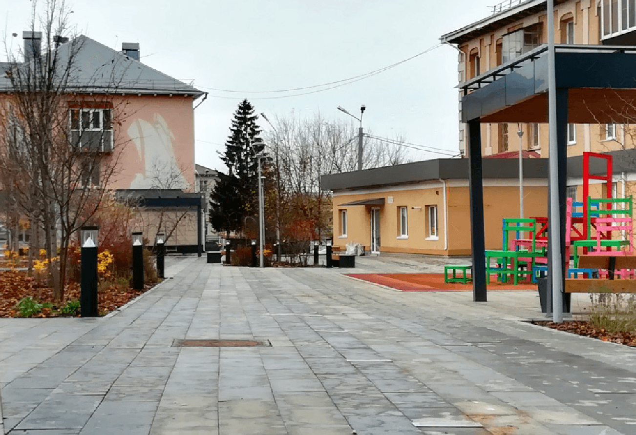 Реконструкция освещения на ул. Ленина - проектирование освещения от компании Световые Технологии