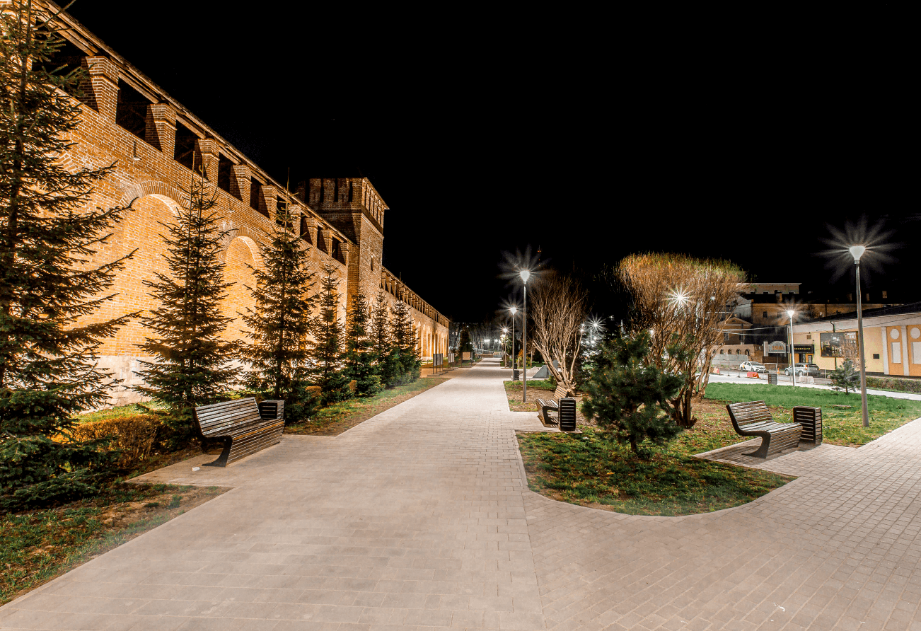 Энергосервисный контракт: Смоленск - проектирование освещения от компании Световые Технологии