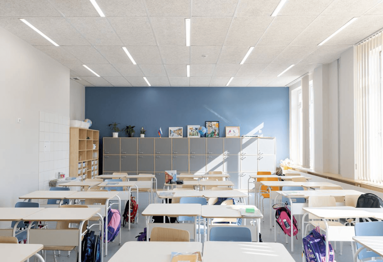 Школа в поселении Филимонковское - проектирование освещения от компании Световые Технологии