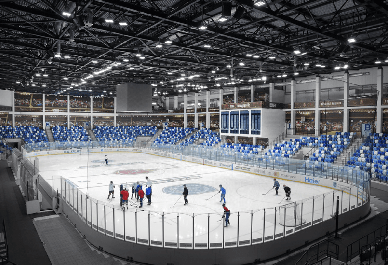 Ледовый дворец - проектирование освещения от компании Световые Технологии