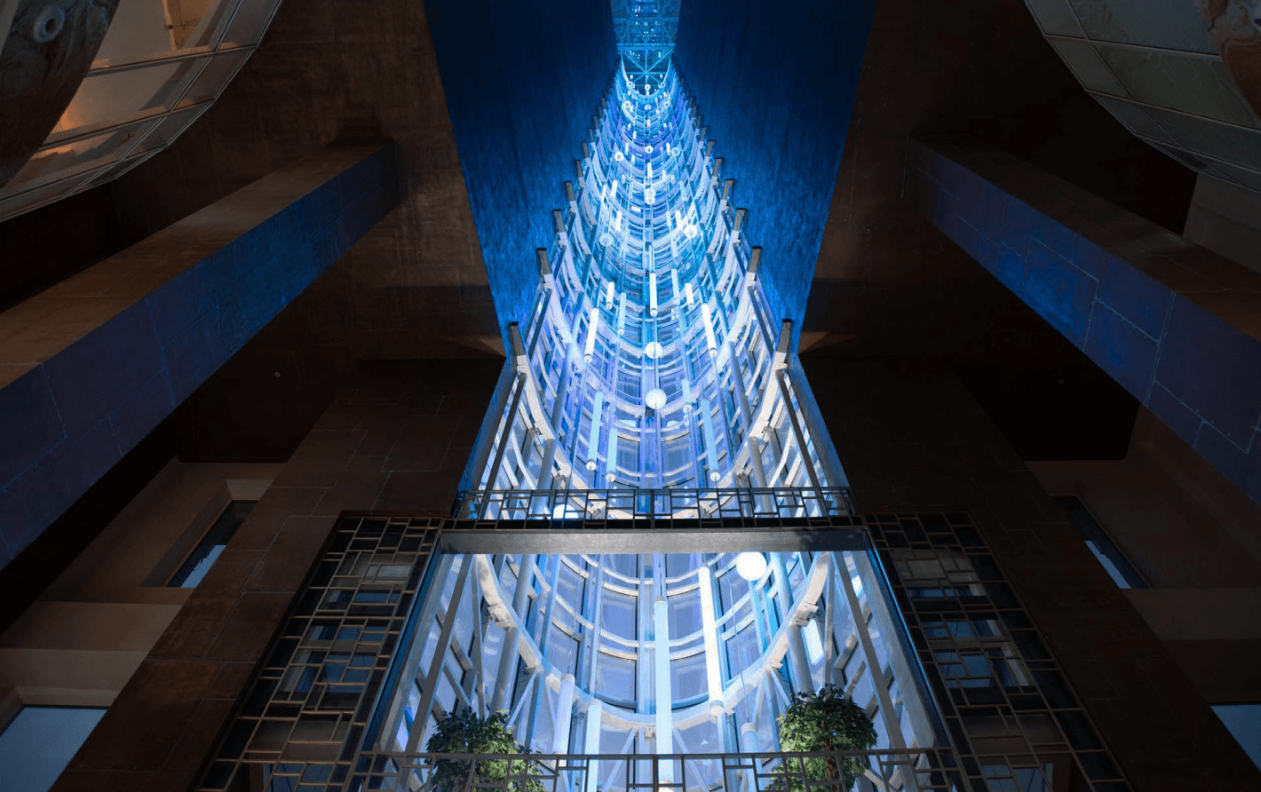 лобби - проектирование освещения от компании Световые Технологии