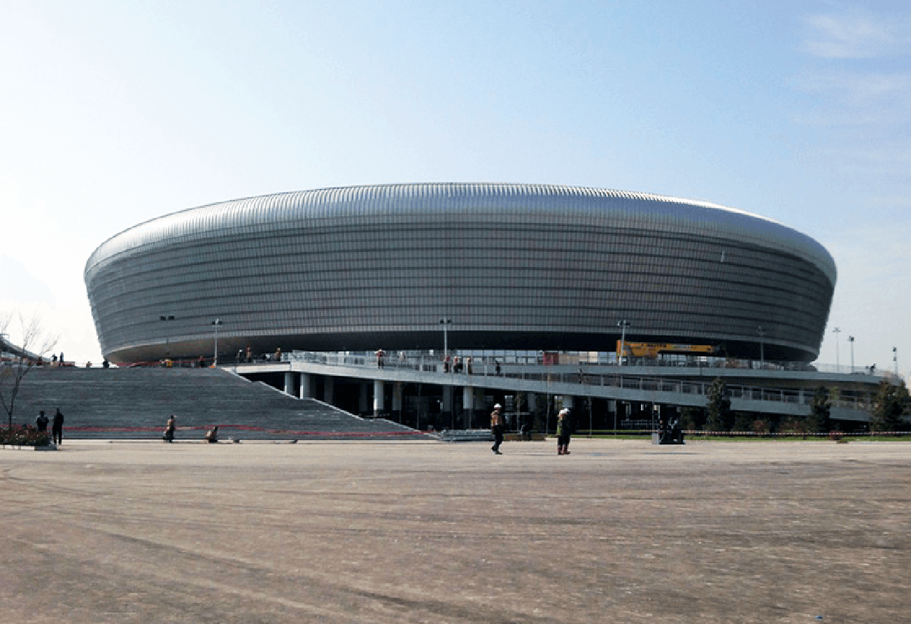 Ледовый дворец HUMO ARENA - проектирование освещения от компании Световые Технологии