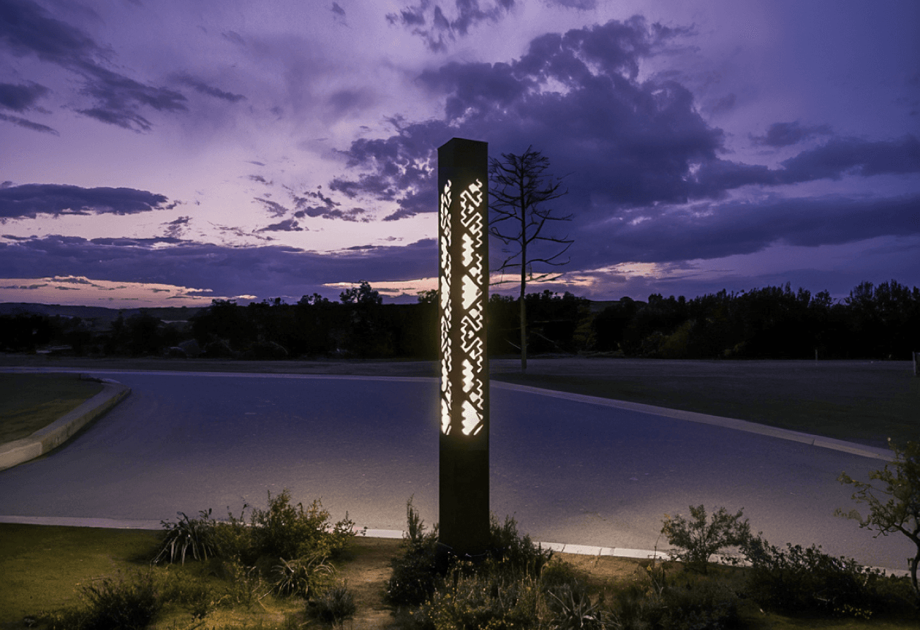 Сквер “Северный олень” - проектирование освещения от компании Световые Технологии