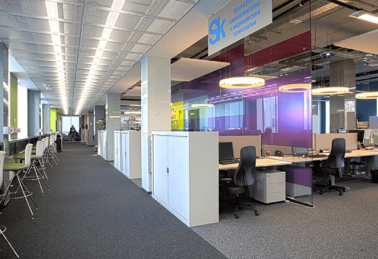 Технопарк Сколково - проектирование освещения от компании Световые Технологии