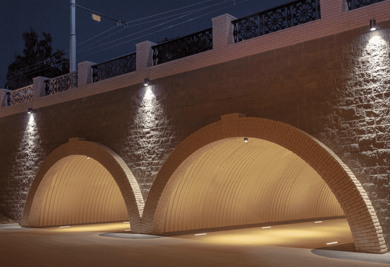 Астраханский мост - проектирование освещения от компании Световые Технологии